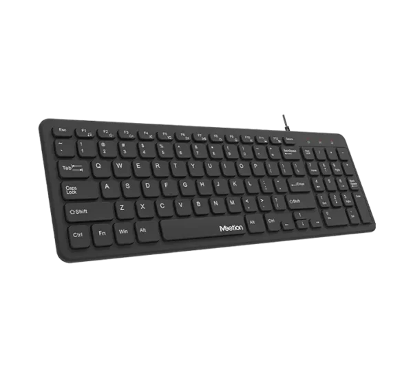 Meetion k410 ultra thin wired keyboard