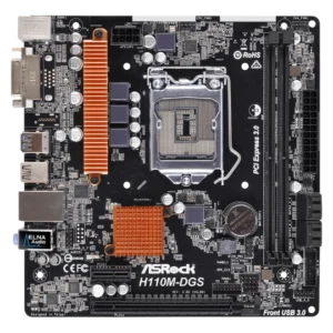 USED H110 6TH GEN 2RAM SLOT MOTHERBOARD