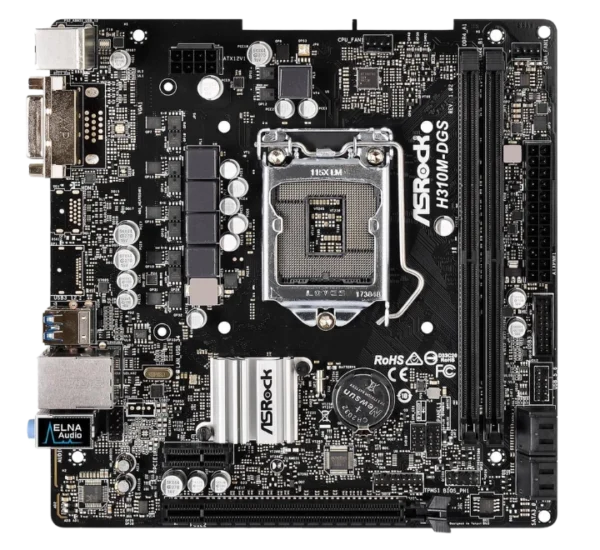 H310 2RAM SLOT MOTHERBOARD