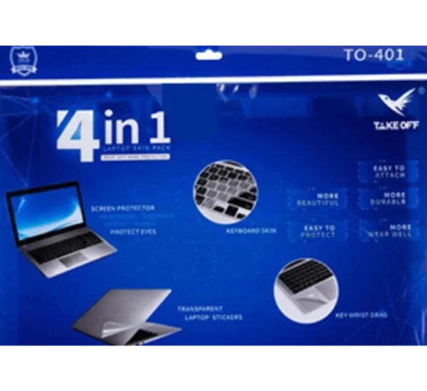 SKIN PACK 4 IN ONE LAPTOP 15.6