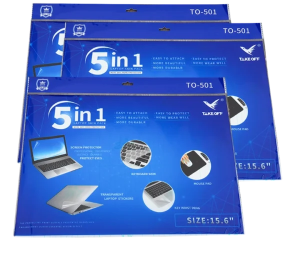 LAPTOP SKIN PACK 5 IN ONE 15.6 INCH