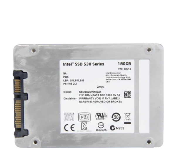 USED 180GB SATA SSD