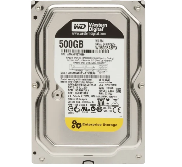 USED 500GB DESKTOP HARD DISK