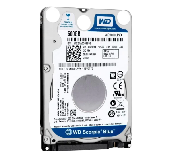 USED 500GB LAPTOP HARD DISK