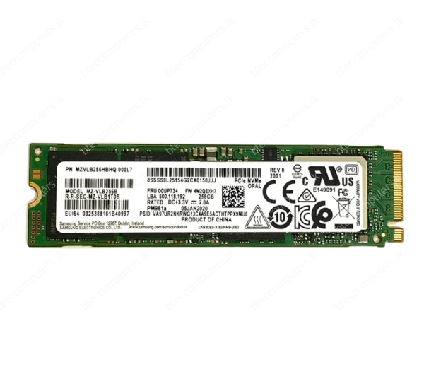 used 256gb nvme