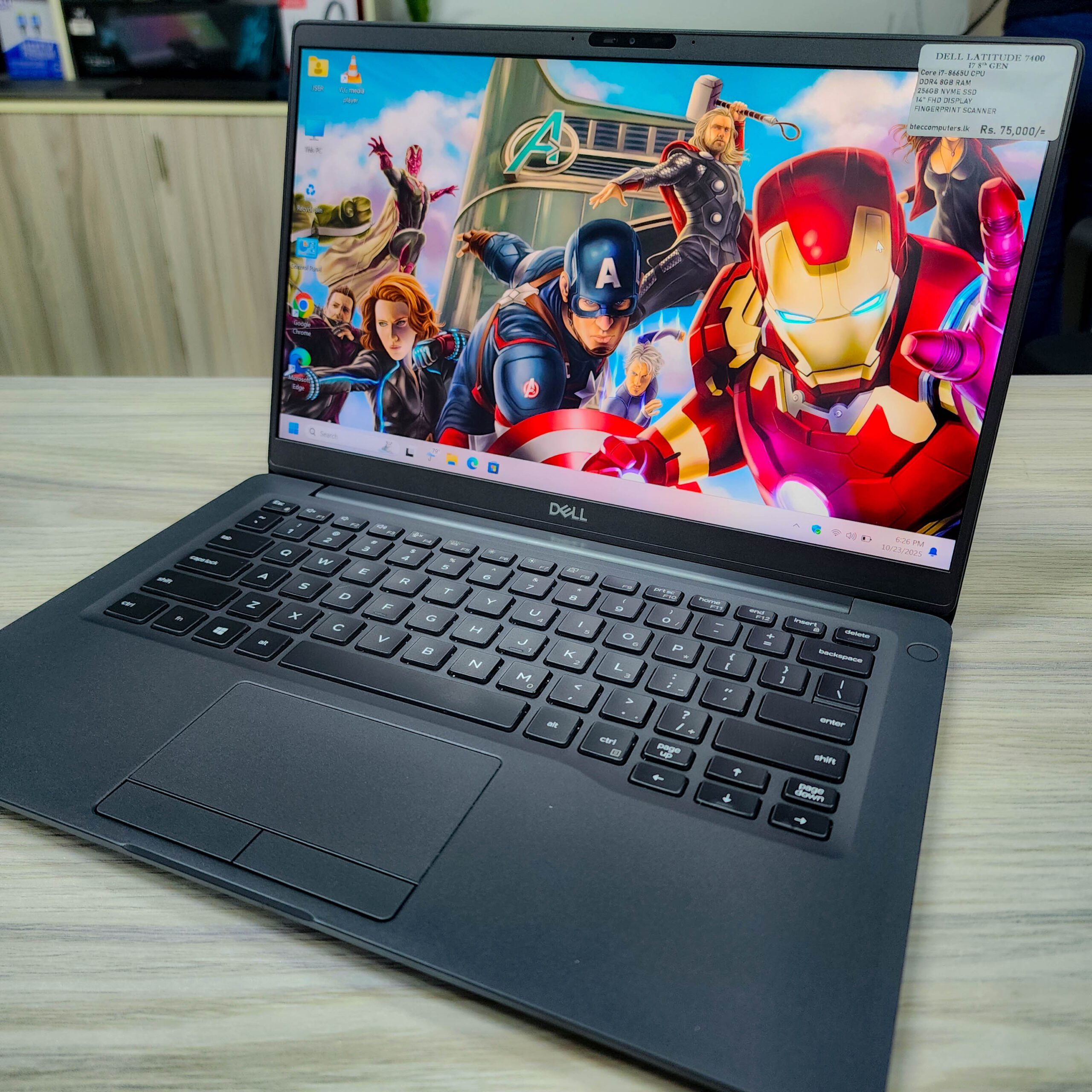 USED DELL LATITUDE 7400 I7 8TH GEN LAPTOP - Image 2