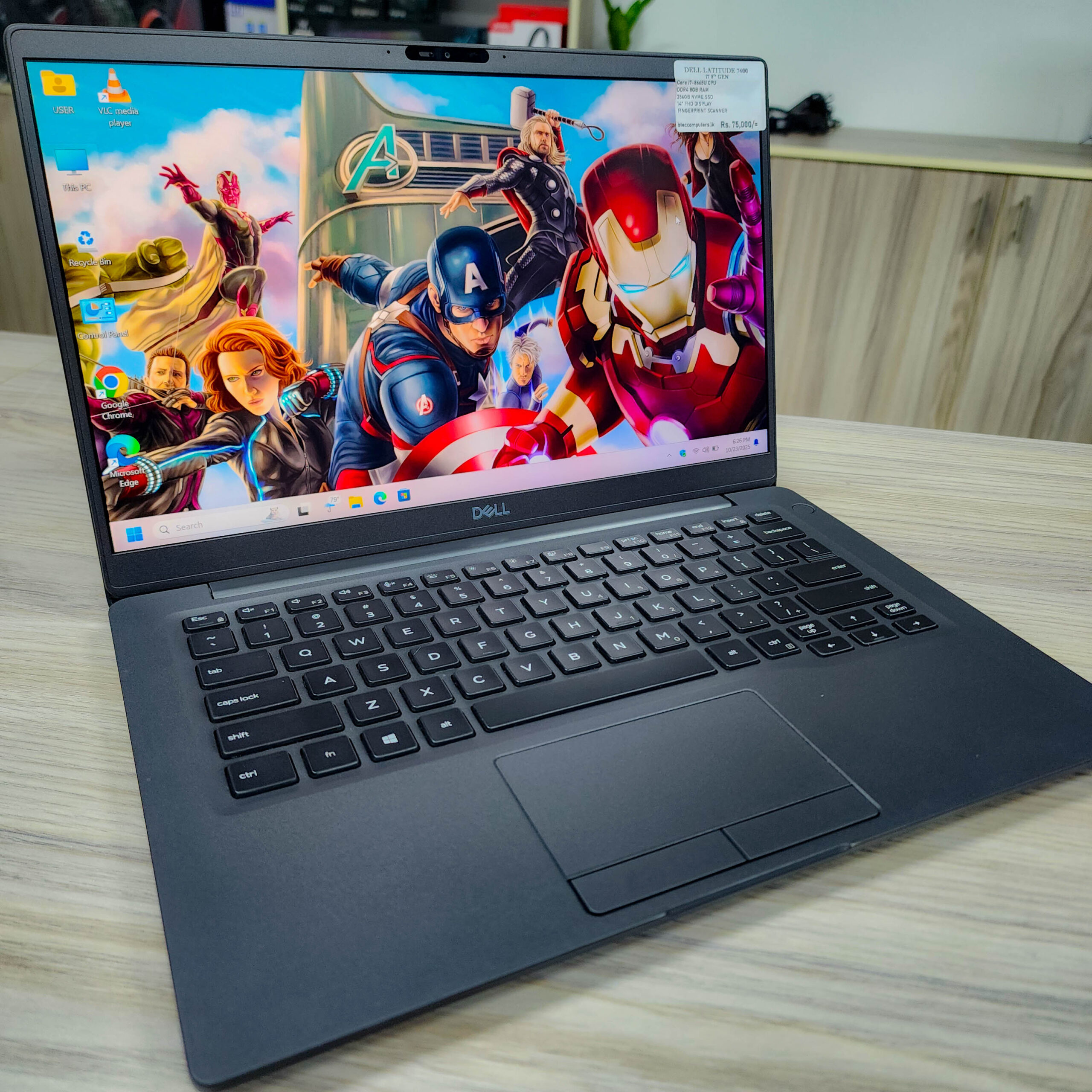 USED DELL LATITUDE 7400 I7 8TH GEN LAPTOP - Image 3