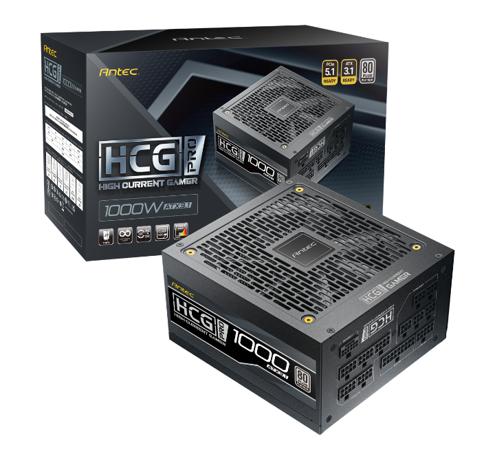 ANTEC HCG1000 PRO ATX 3.1 1000W 80+ PLATINUM FULLY MODULAR POWER SUPPLY