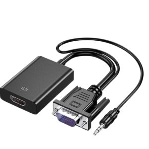 BIAZE VGA TO HDMI CONVERTER ADAPTER WITH AUDIO – FULL HD 1080P