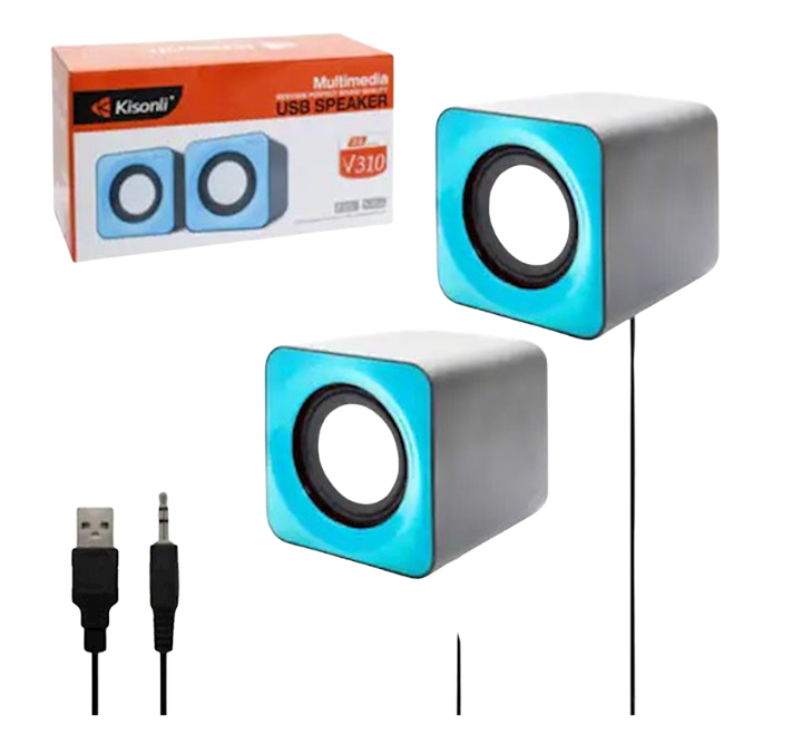 KISONLI V310 USB 2.0 STEREO MULTIMEDIA SPEAKERS