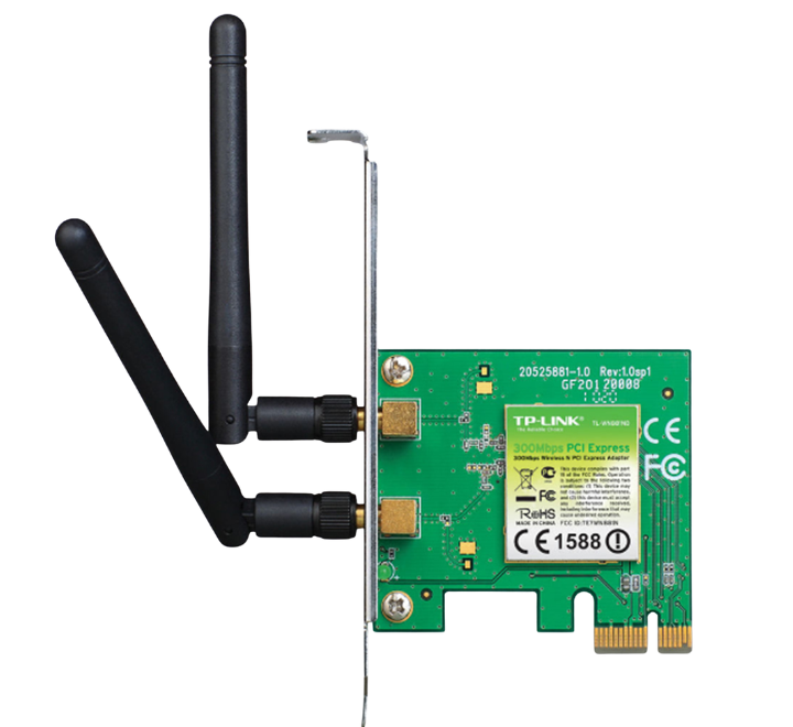 TP-LINK TL-WN881ND 300MBPS WIRELESS N PCI EXPRESS WIFI ADAPTER